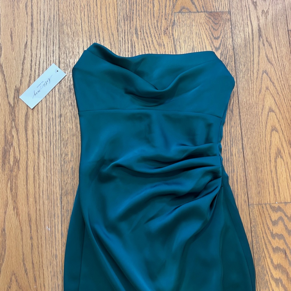NWT Katie May Taylor Long Gown in Rainforest Green (XS) - Picture 8 of 11